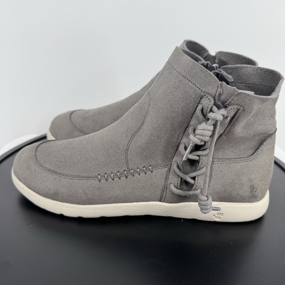 Bearpaw Piper Ankle Sneaker Boots Gray Size 9.5/40.5EU/7.5UK/25.5 Japan. EUC - Picture 3 of 8